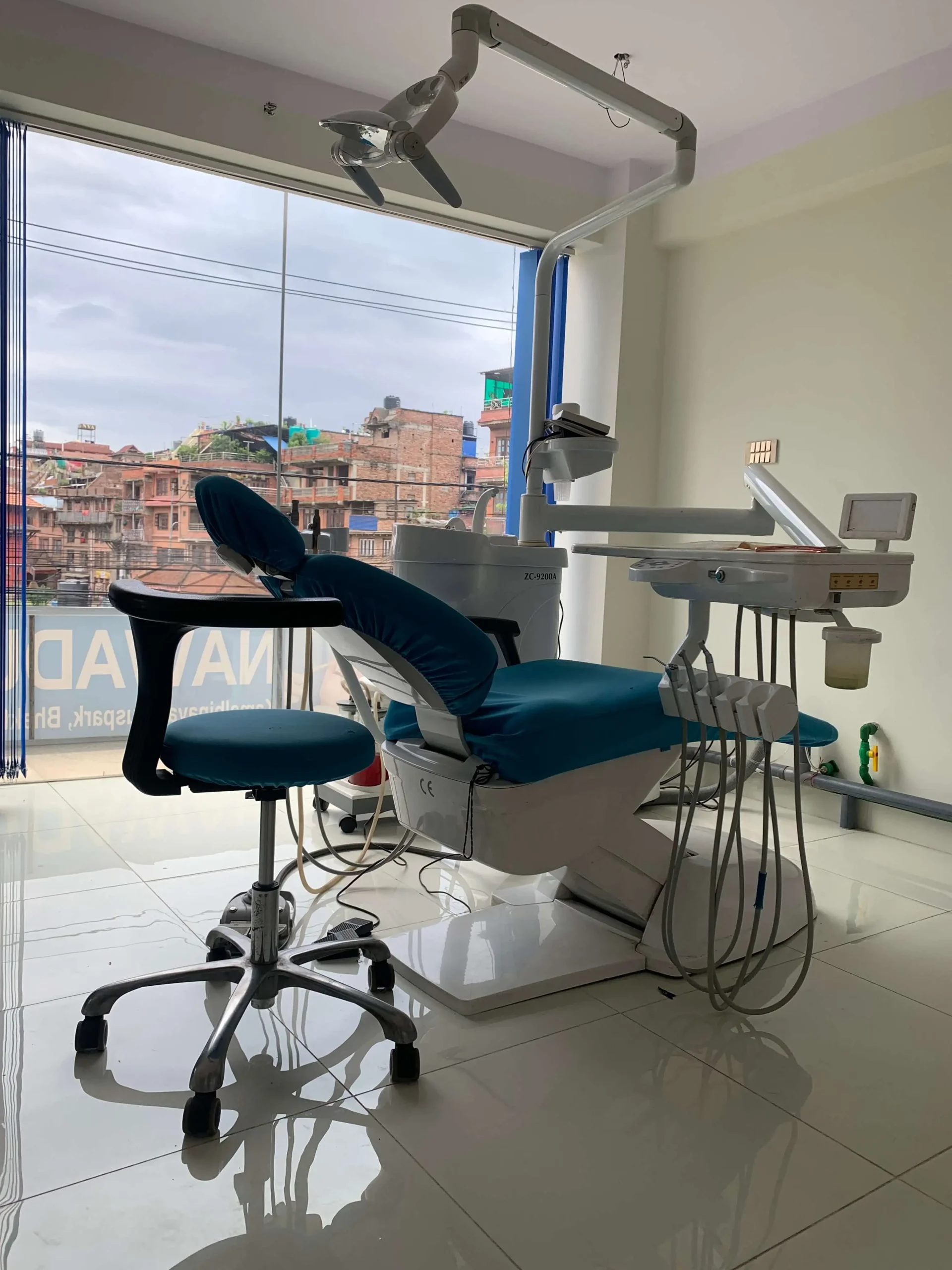 Modern Dental Chair at dentist near me in Bhaktapur- Nawadurga Dental Clinic